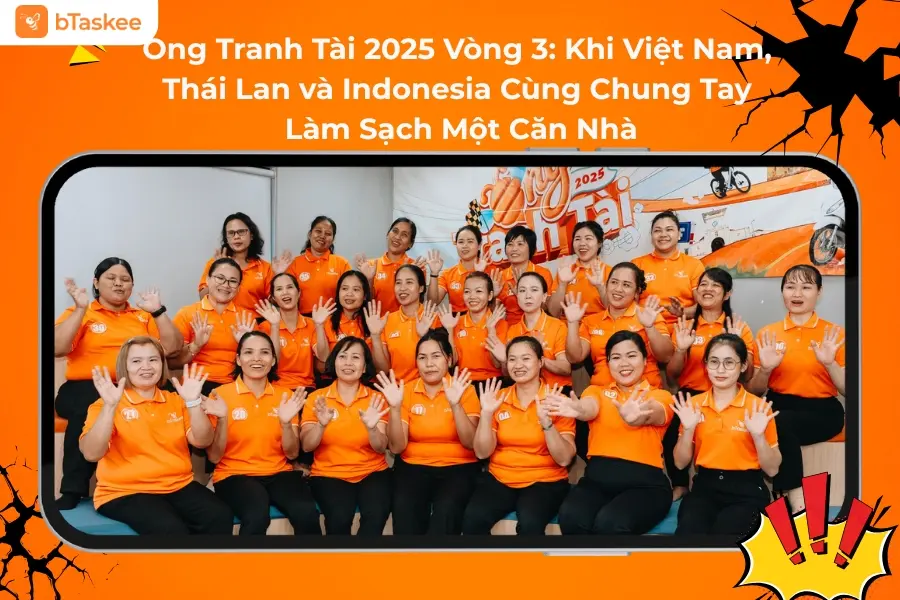 Ong Tranh Tài 2025 Vòng 3: Khi Việt Nam, Thái Lan và Indonesia Cùng Chung Tay Làm Sạch Một Căn Nhà