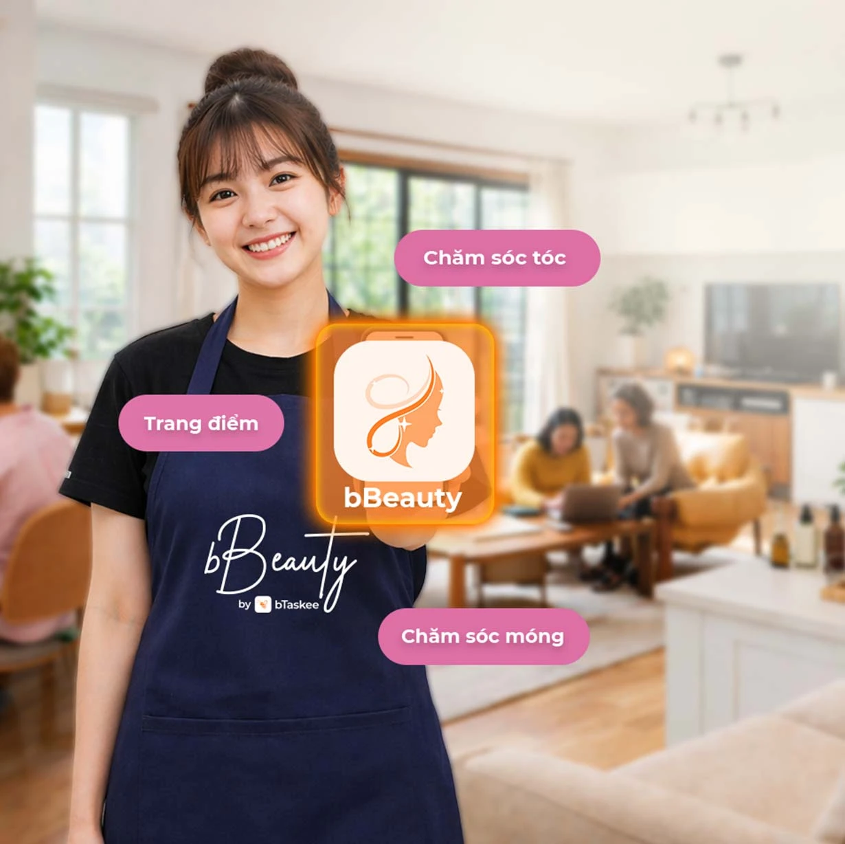 bBeauty products and professional beauty tools