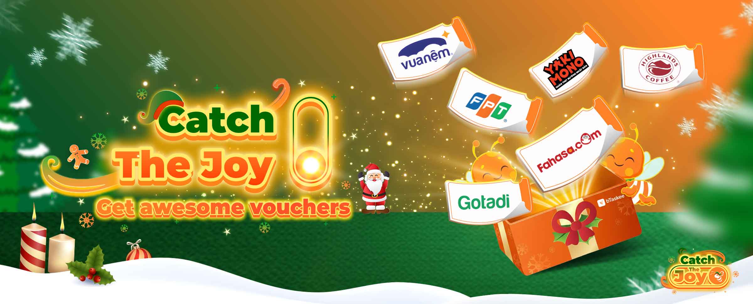 ? Catch the Joy – Grab Awesome Vouchers