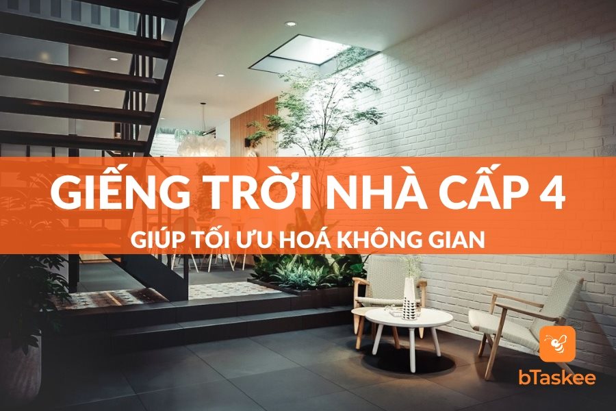 5 Loại Giếng Trời Cho Nhà Cấp 4 Giúp Tối Ưu Hoá Không Gian