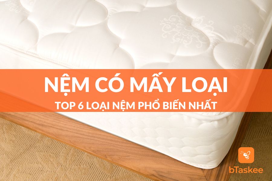 Nệm Có Mấy Loại? Top 6 Dòng Nệm Phổ Biến Nhất