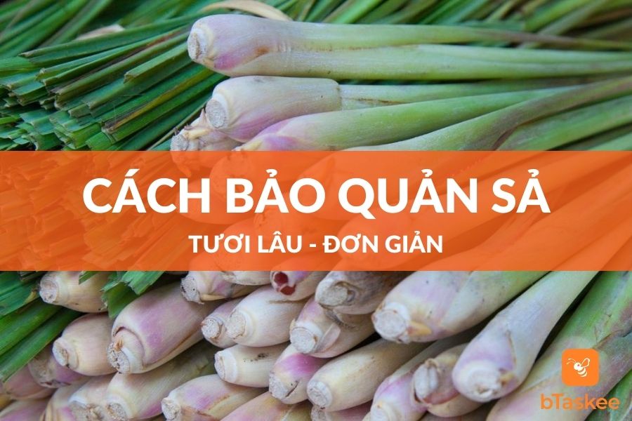 Cách Bảo Quản Sả Được Tươi Lâu Đơn Giản