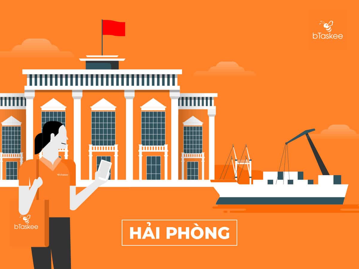 bTaskee khai trương văn phòng tại TP. Hải Phòng