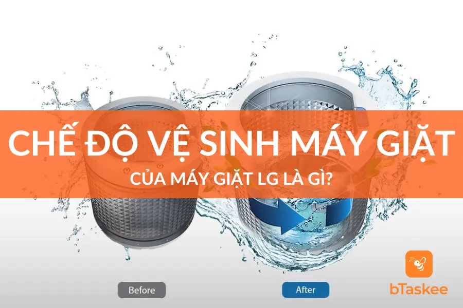 Cách Sử Dụng Chế Độ Vệ Sinh Máy Giặt LG