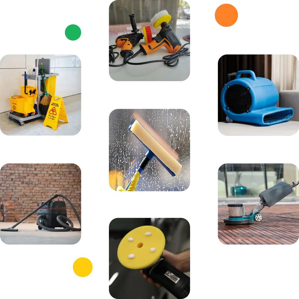 Equipment and Cleaning Chemicals Used in bTaskee’s Industrial Cleaning Service
