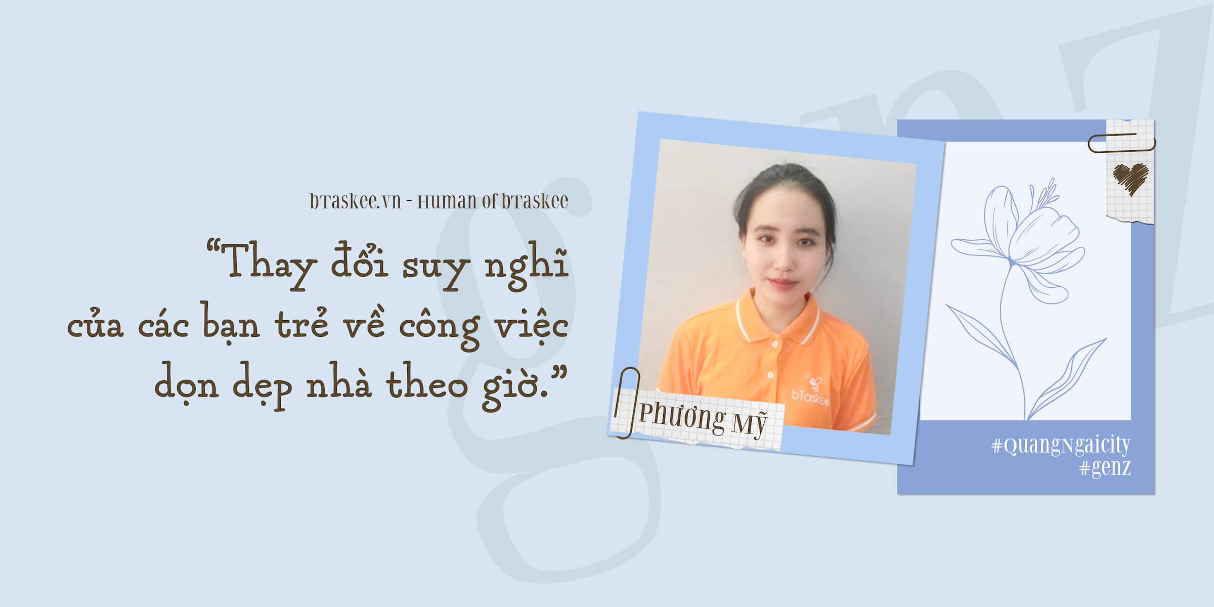 Suy nghĩ của các bạn trẻ về công việc dọn dẹp nhà theo giờ