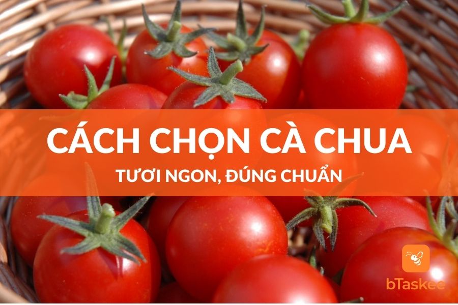 5 Cách Chọn Cà Chua Tươi Ngon, Đúng Chuẩn