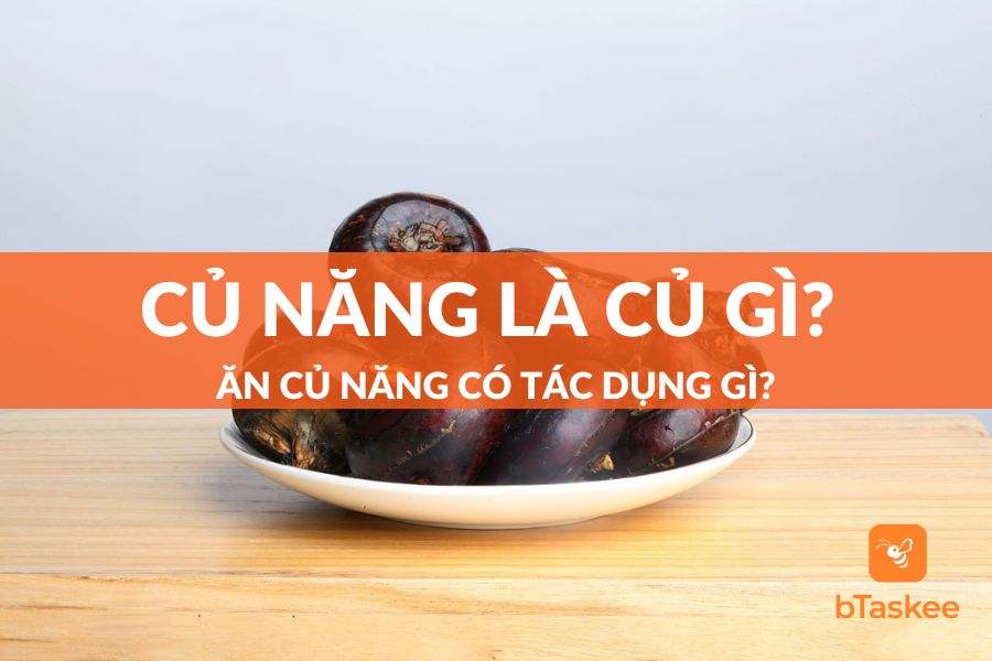 Củ Năng Là Củ Gì? Ăn Củ Năng Có Tác Dụng Gì Cho Sức Khỏe?