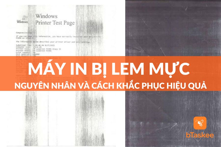 Máy In Bị Lem Mực: Nguyên Nhân Và Cách Khắc Phục Nhanh