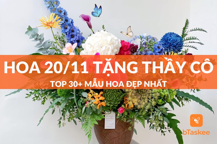Top 30+ Mẫu Hoa 20 11 Đẹp Và Ý Nghĩa Dành Tặng Thầy Cô Giáo