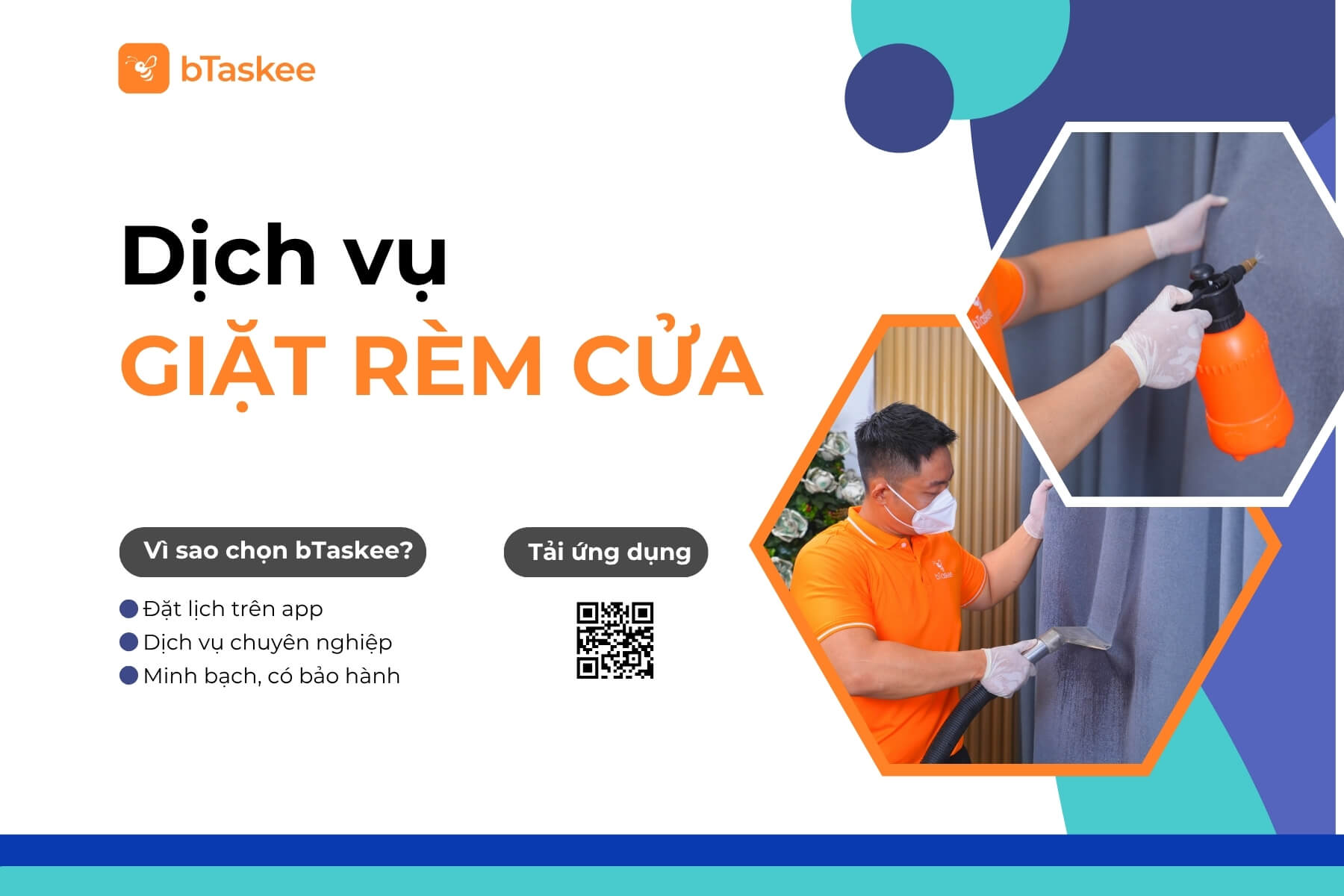 Dịch Vụ Giặt Rèm Cửa Tại Nhà Chuyên Nghiệp - Uy Tín