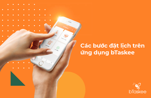Simple steps to book house service on bTaskee's application