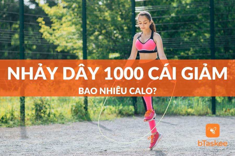 [Góc Hỏi Đáp] Nhảy Dây 1000 Cái Giảm Bao Nhiêu Calo?