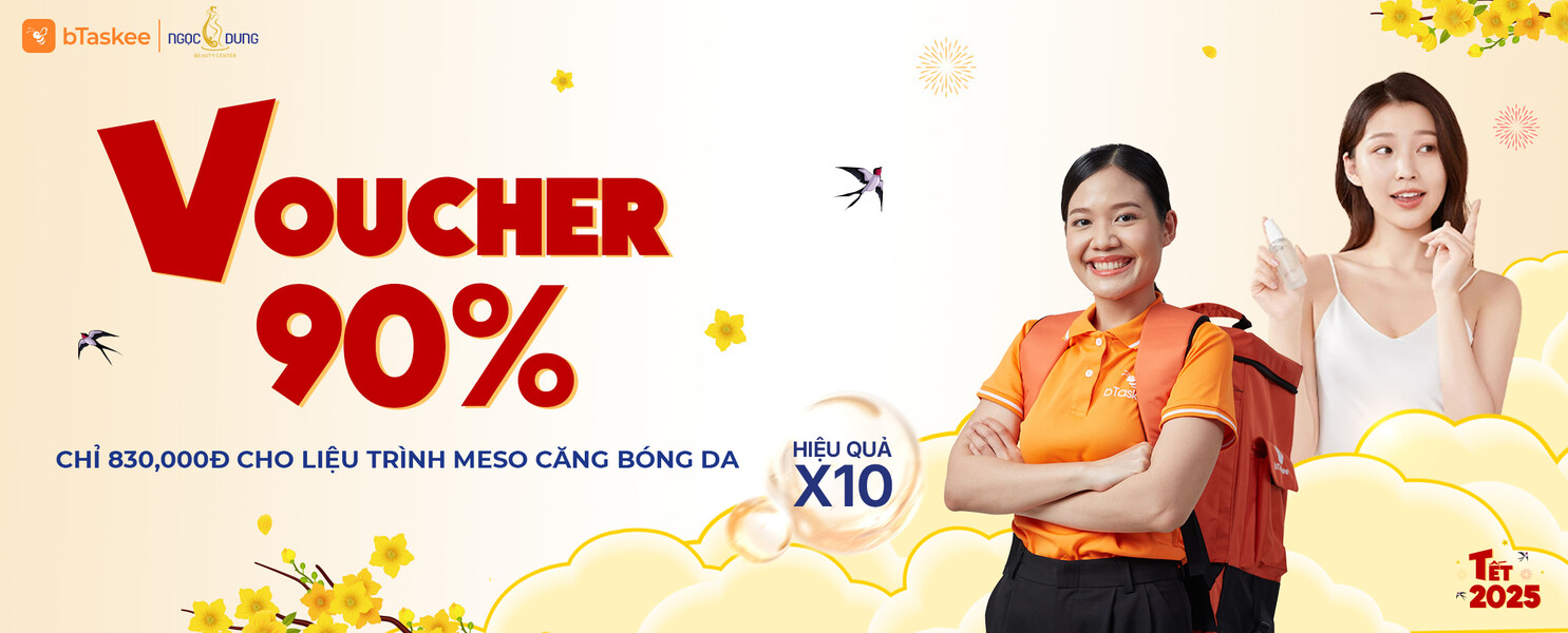bTaskee Và Ngọc Dung: “Hết Tết, Còn Xuân, Ưu Đãi Siêu Hot!”