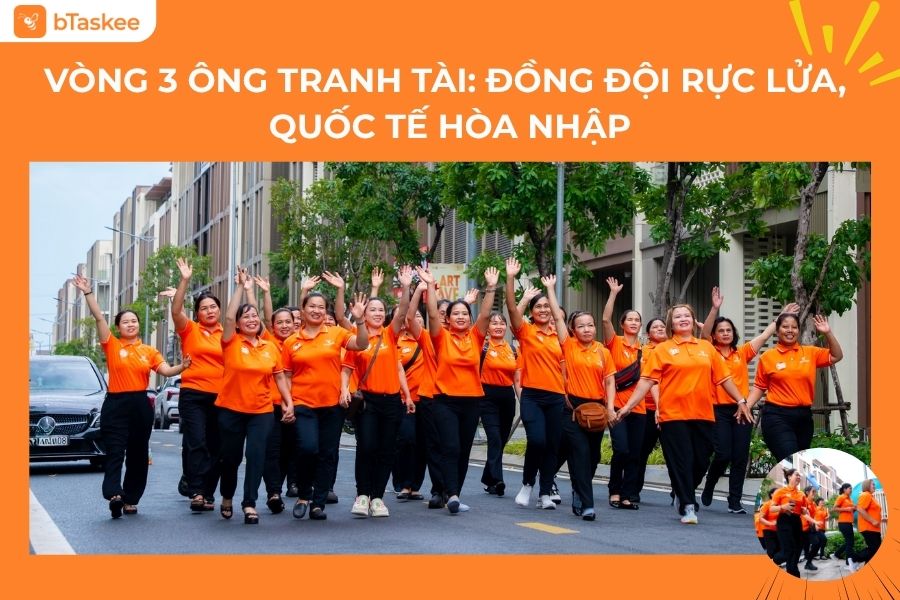 Vòng 3 Ong Tranh Tài: Đồng Đội Rực Lửa, Quốc Tế Hòa Nhập