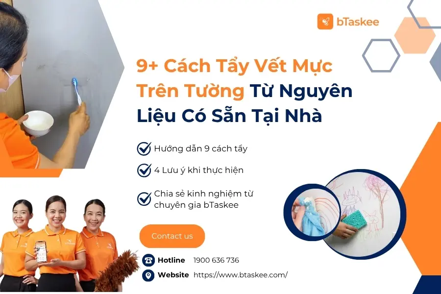 9+ Cách Tẩy Vết Mực Trên Tường Từ Nguyên Liệu Có Sẵn Tại Nhà