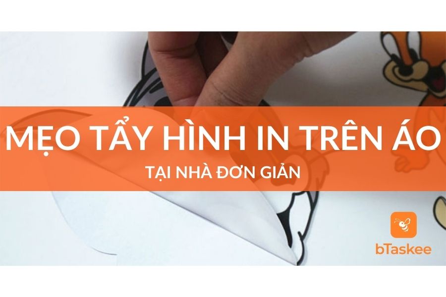 Cách Tẩy Hình In Trên Áo Bị Nứt, Bong Tróc Hiệu Quả