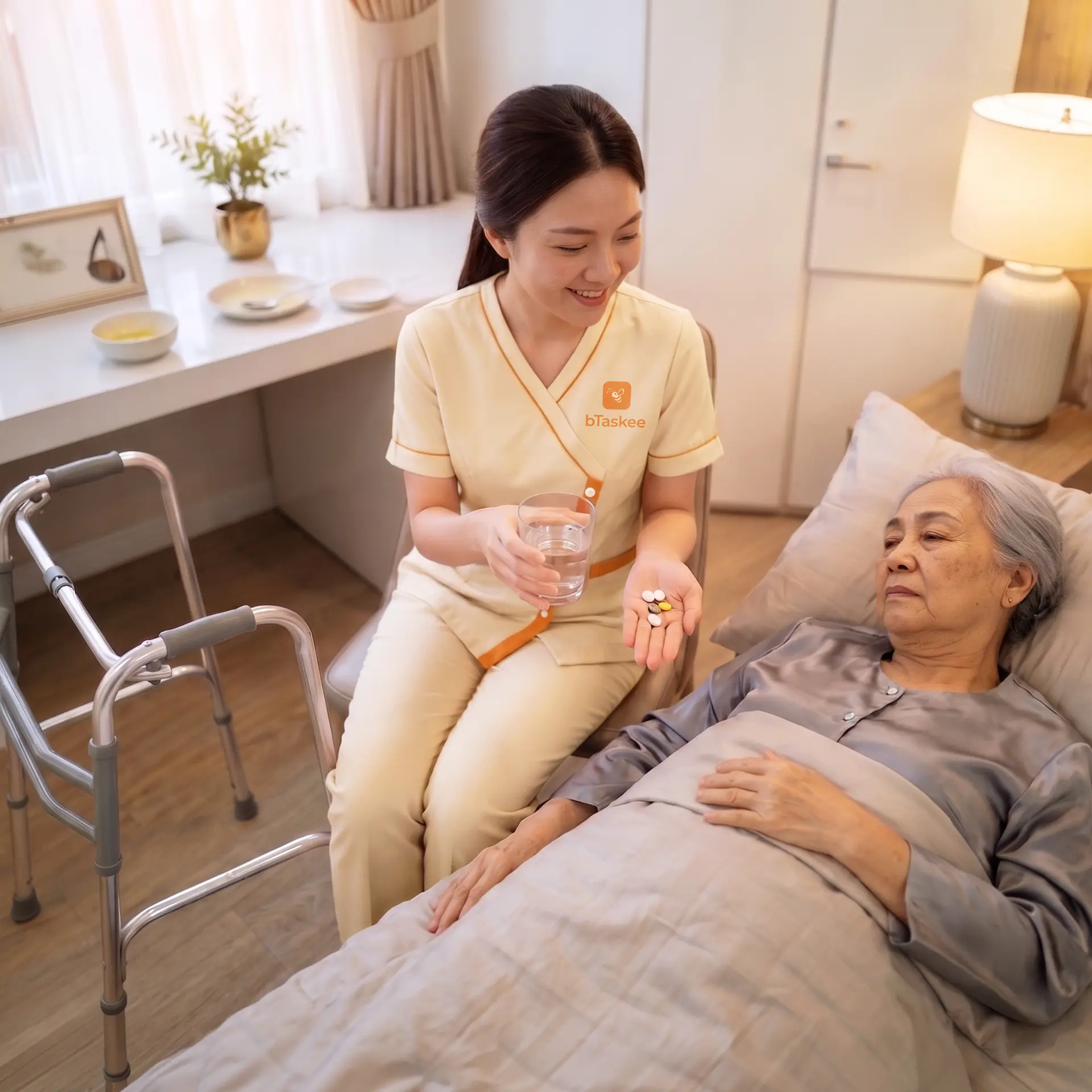 bCareの患者ケア 3つのプラン