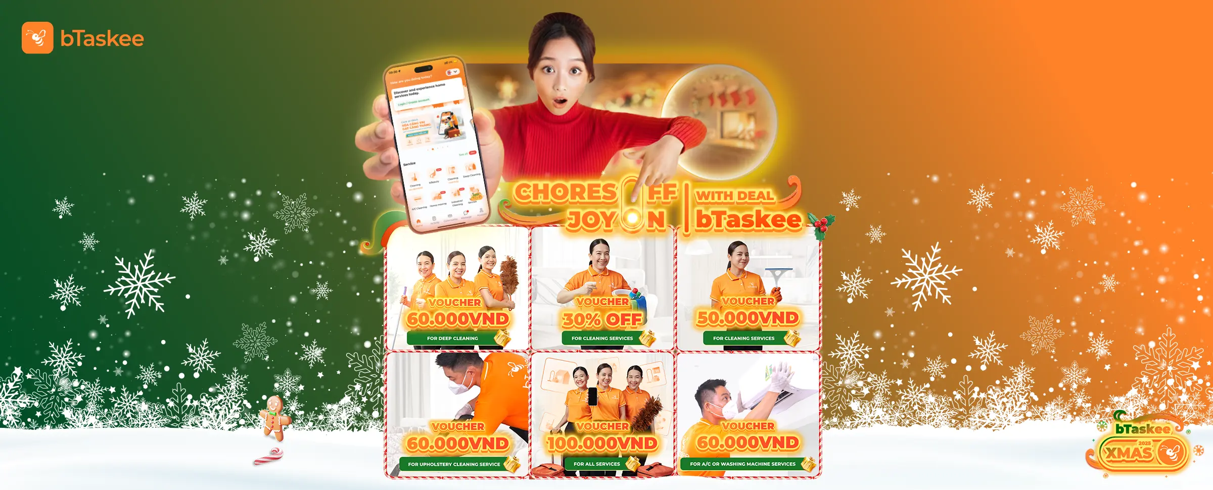 ? Chores off – Joy on with bTaskee deal ?