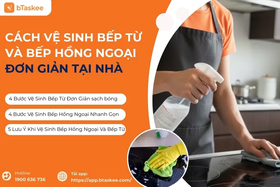 Cách Vệ Sinh Bếp Từ Và Bếp Hồng Ngoại Đơn Giản Tại Nhà