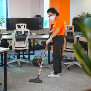 Vệ sinh thảm văn phòng
