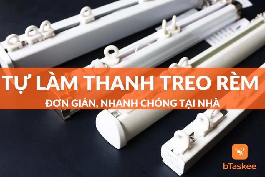Tự Làm Thanh Treo Rèm Đơn Giản Không Phải Ai Cũng Biết!