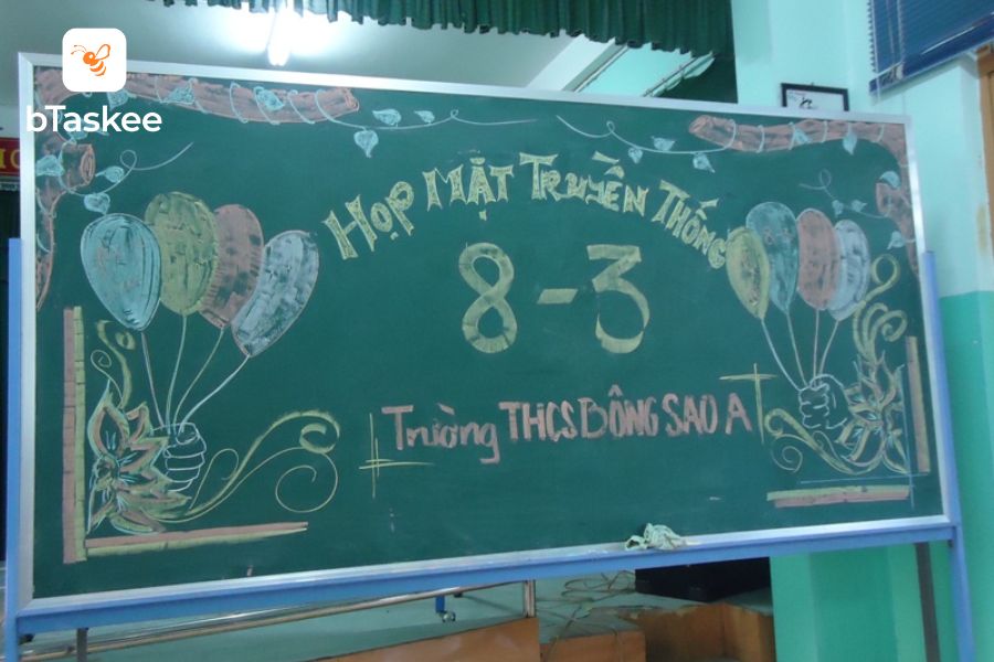 Tổng Hợp 20+ Mẫu Trang Trí Bảng 8/3 Độc Đáo Và Sáng Tạo Nhất