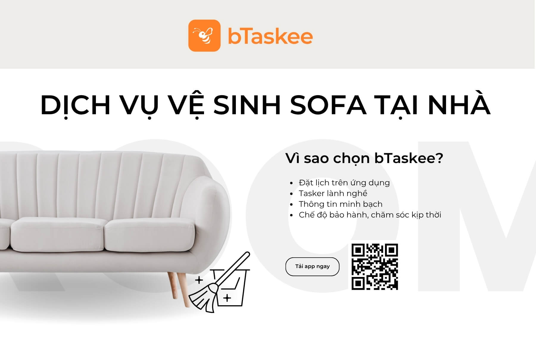 Dịch Vụ Giặt Ghế Sofa - Vệ Sinh Sofa Tại Nhà TPHCM