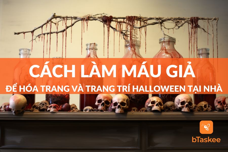Hướng Dẫn Cách Làm Máu Giả Để Hù Dọa Ngày Halloween Cực Kỳ Dễ tại Nhà