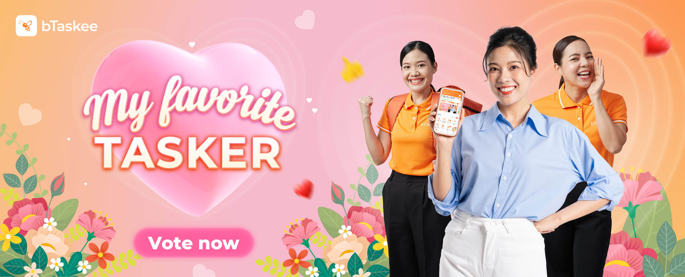 THE TASKER I LOVE: VOTE FOR YOUR FAVORITE TASKER