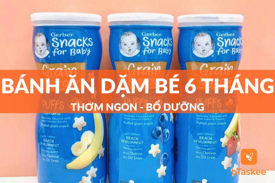 20+ Bánh Ăn Dặm Cho Bé 6 Tháng Tuổi Thơm Ngon Nhất 2023