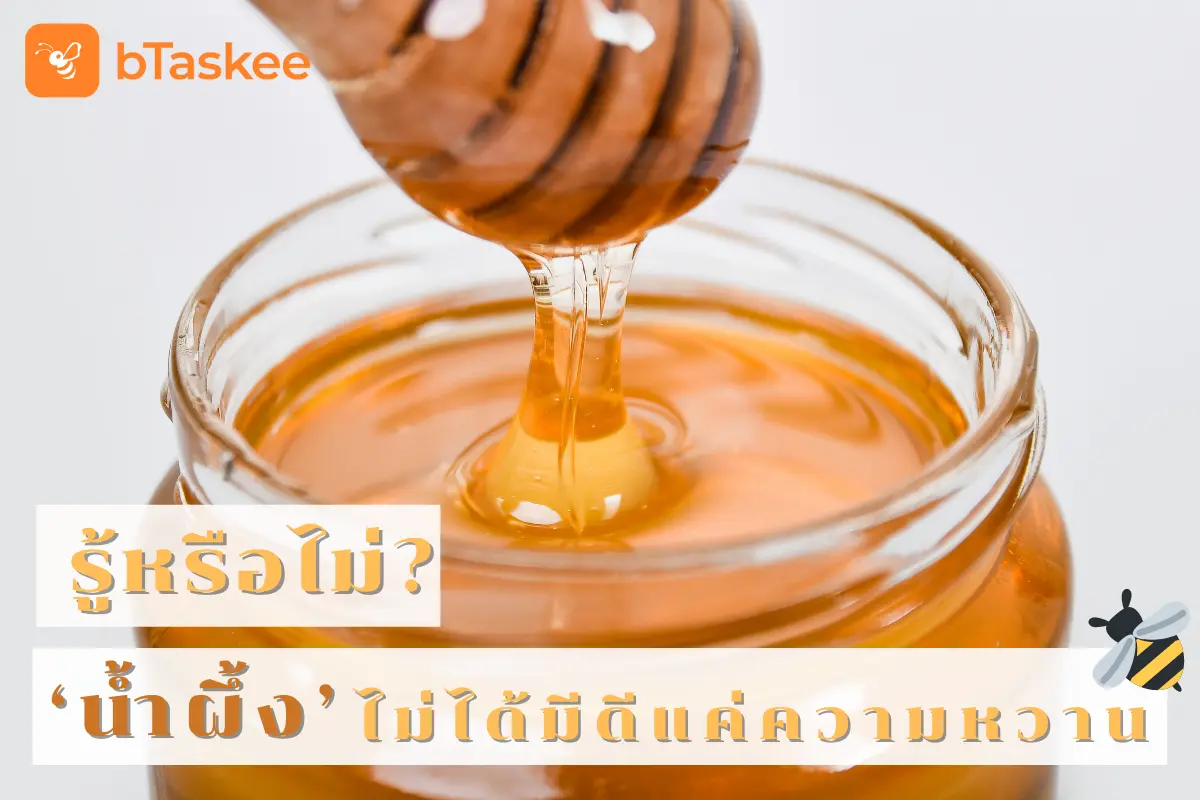 รู้หรือไม่? ‘น้ำผึ้ง’ ไม่ได้มีดีแค่ความหวาน