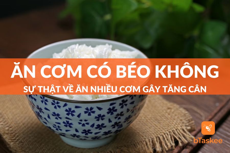 Ăn Cơm Có Béo Không? Sự Thật Về Ăn Nhiều Cơm Gây Tăng Cân