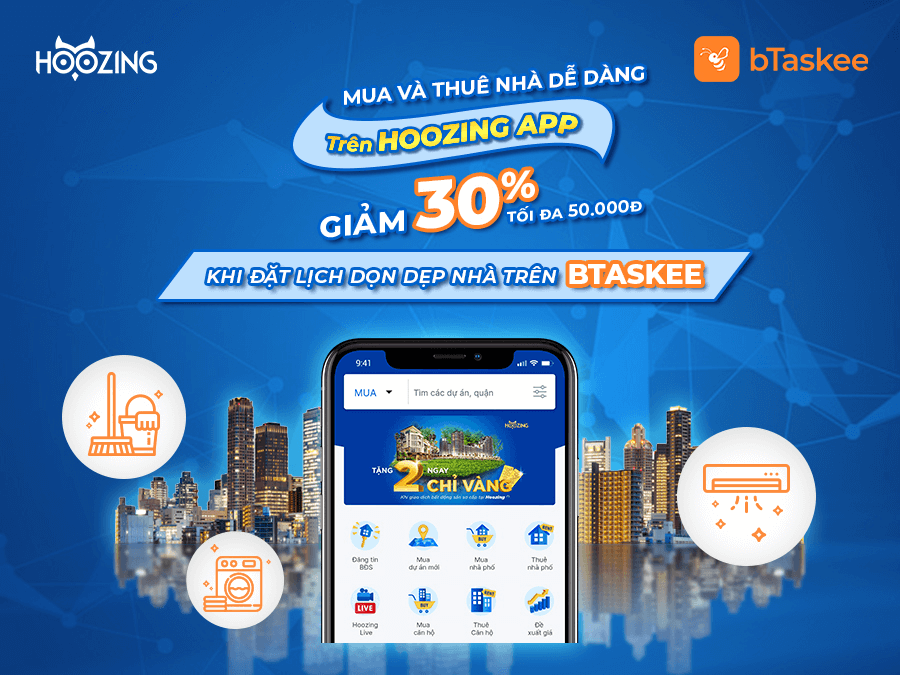 MUA VÀ THUÊ NHÀ DỄ DÀNG TRÊN HOOZING APP