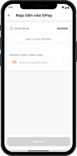 bPay Mockup