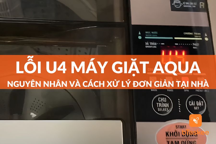 Lỗi U4 Máy Giặt Aqua: Nguyên Nhân Và Cách Xử Lý Tại Nhà