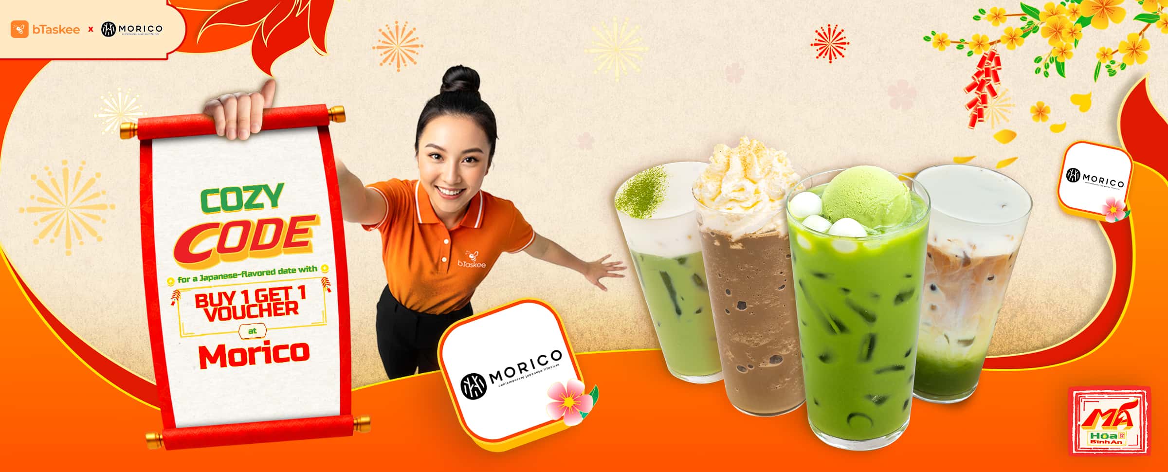 ?Unlock cozy "code", start the New Year with a rich Japanese flavor with Morico ?