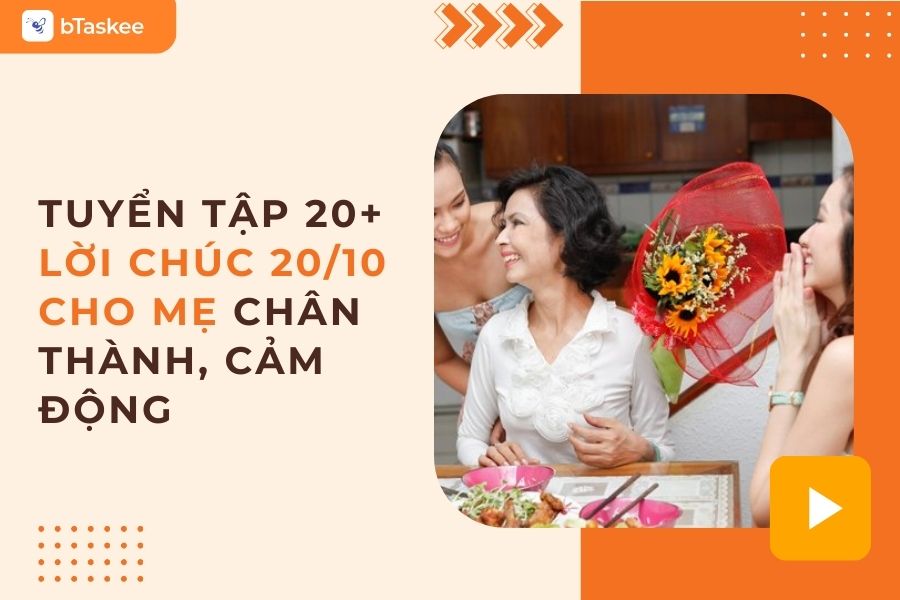 20+ Lời Chúc 20/10 Ý Nghĩa Khiến Mẹ Bật Khóc Vì Hạnh Phúc