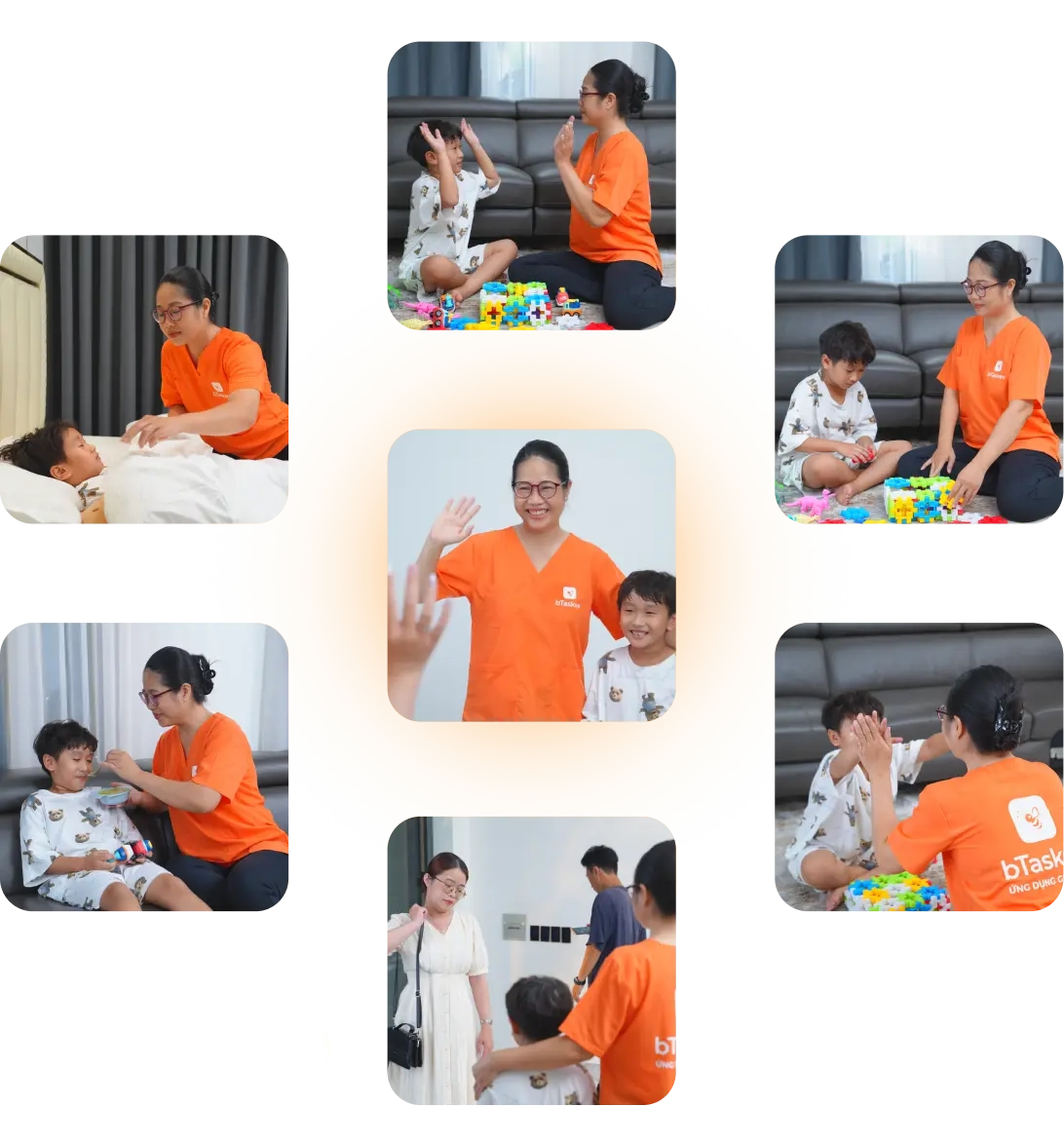 Scope of bTaskee's Child Care Service
