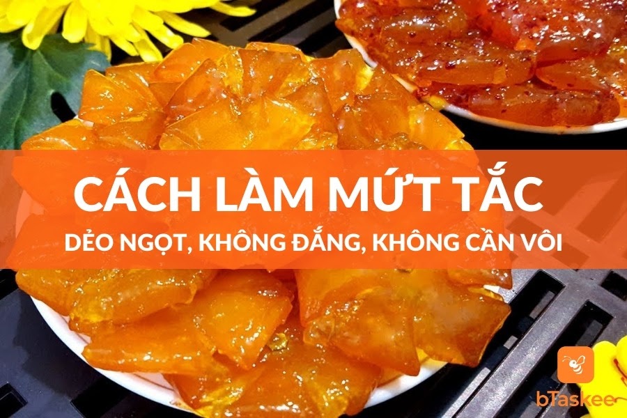 Cách Làm Mứt Tắc (Mứt Quất) Dẻo Ngọt Không Bị Đắng