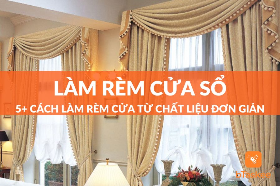 5+ Cách Làm Rèm Cửa Sổ Từ Chất Liệu Đơn Giản Tại Nhà