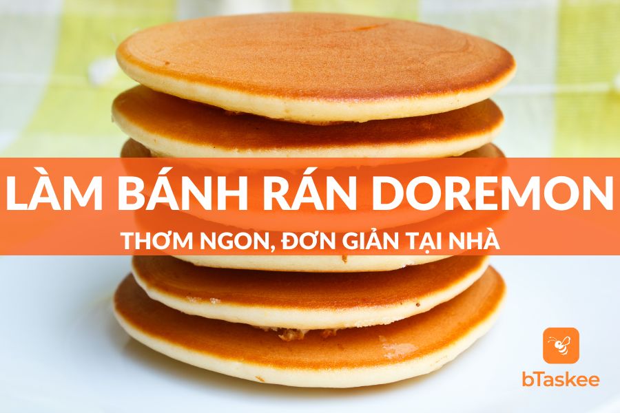 Cách Làm Bánh Rán Doremon Thơm Ngon Đơn Giản Tại Nhà
