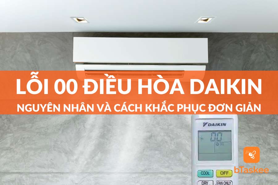 Lỗi 00 Điều Hòa Daikin: Nguyên Nhân Và Cách Khắc Phục Đơn Giản Tại Nhà