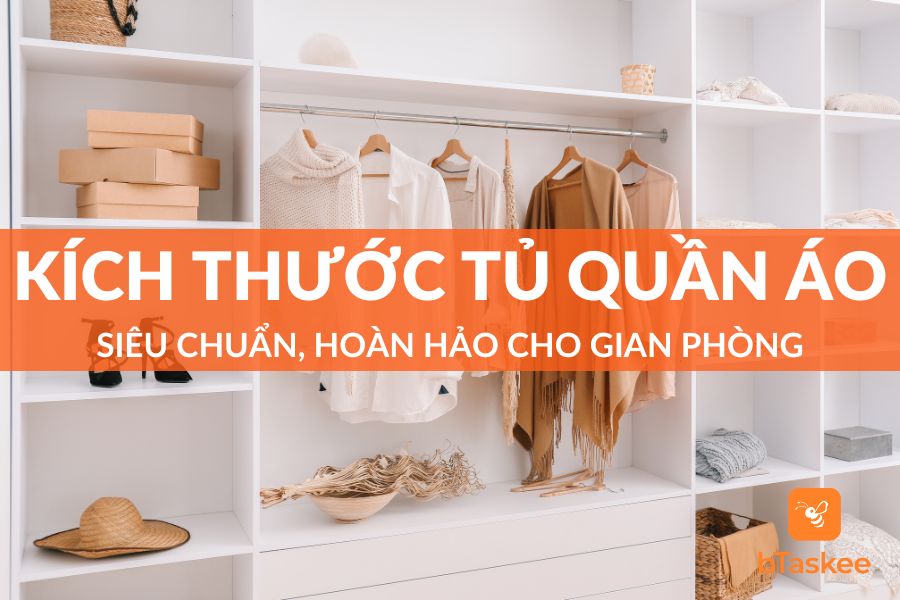 Bí Quyết Chọn Kích Thước Tủ Quần Áo Cho Gian Phòng