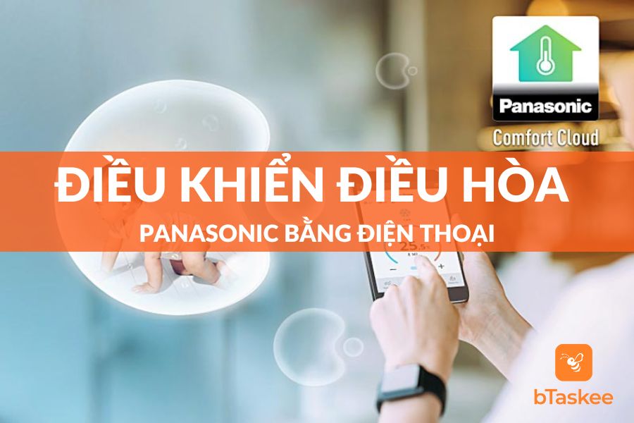 Cách Điều Khiển Điều Hòa Panasonic Bằng Điện Thoại
