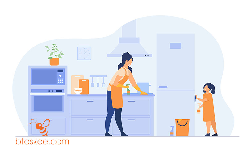 Top 7 cách làm sạch tường nhà bếp đơn giản mà hiệu quả