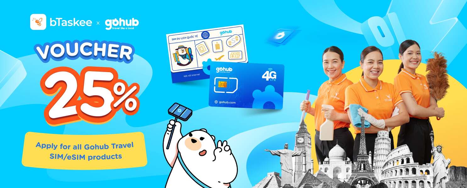 bTaskee và Gohub: Đi khắp thế giới, kết nối không giới hạn