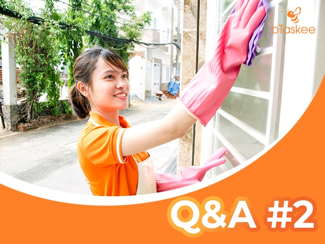 Giúp việc nhà theo giờ: giải đáp thắc mắc khách hàng (phần 2)