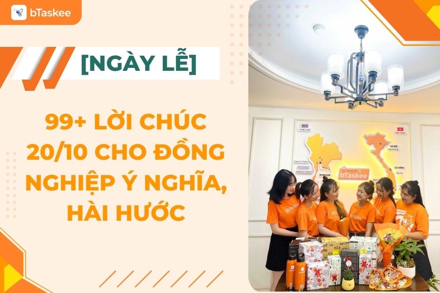 99+ Lời Chúc 20/10 Cho Đồng Nghiệp Ý Nghĩa, Hài Hước Và Độc Đáo Nhất