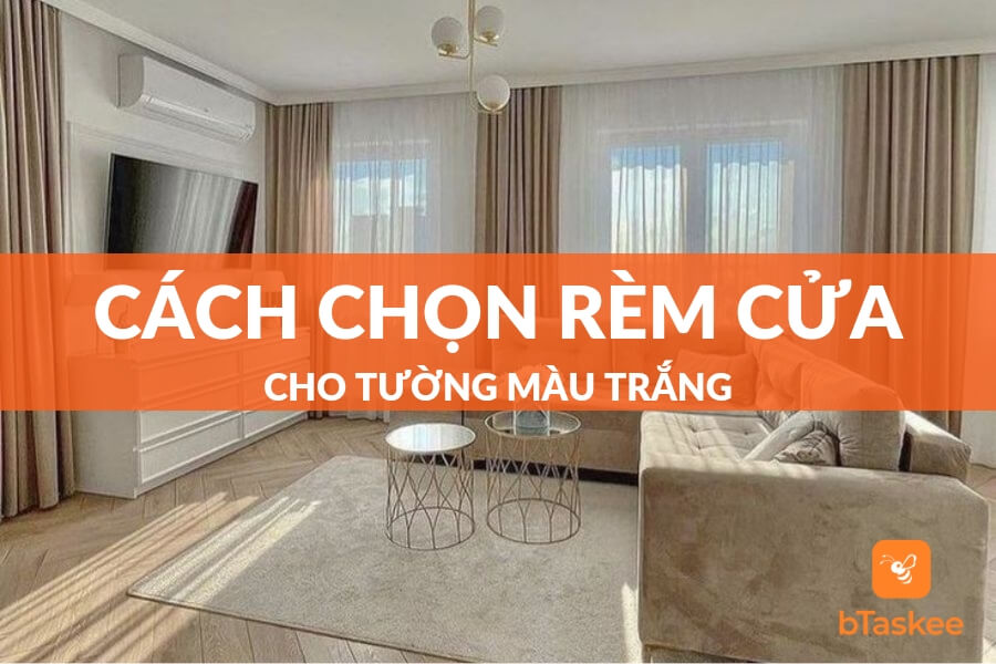 Tường Màu Trắng Nên Chọn Rèm Cửa Màu Gì Cho Hợp?